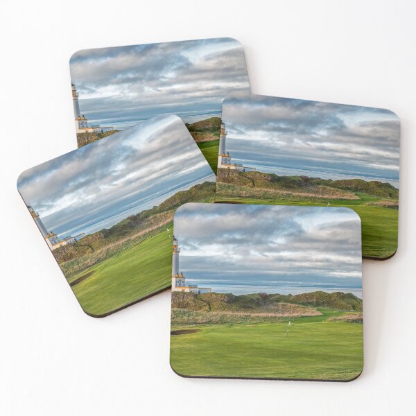 Item preview, Turnberry Lighthouse and Ninth Green designed and sold by derekbeattie.