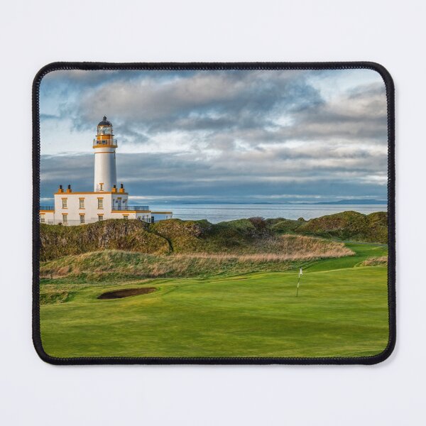 Item preview, Turnberry Lighthouse and Ninth Green designed and sold by derekbeattie.