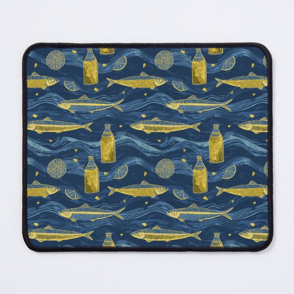 Item preview, Sparkling Sardines Vintage Lemon Cans designed and sold by MidArtForge.