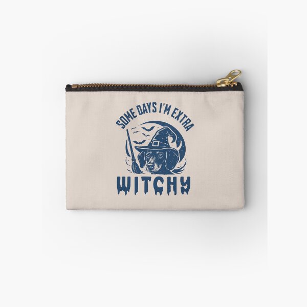 Item preview, Some Days I'm Extra Witchy – Dachshund Halloween  designed and sold by Bossy Dogs Co..