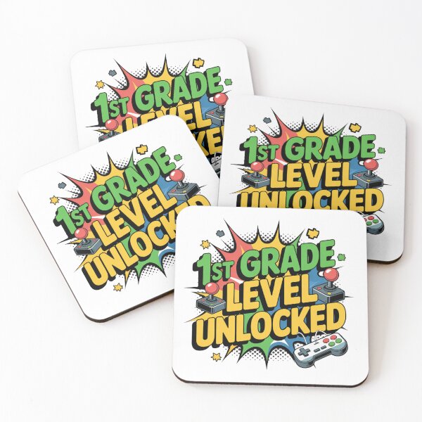 Item preview, 1st Grade Level Unlocked, Back to School Gamer Tee for Boys Essential T-Shirt designed and sold by podlook.