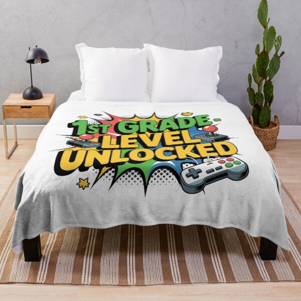 Item preview, 1st Grade Level Unlocked, Back to School Gamer Tee for Boys Essential T-Shirt designed and sold by podlook.