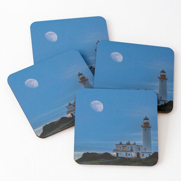 Item preview, Moonset over Turnberry Lighthouse and Ailsa Craig designed and sold by derekbeattie.