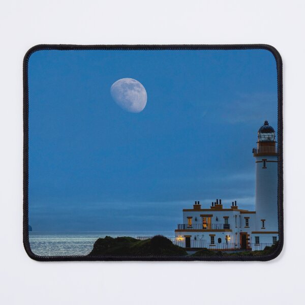 Item preview, Moonset over Turnberry Lighthouse and Ailsa Craig designed and sold by derekbeattie.