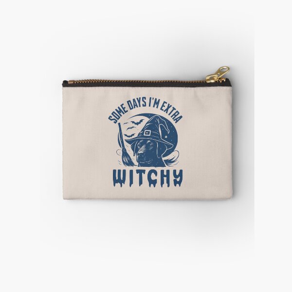 Item preview, Some Days I'm Extra Witchy – Black Labrador Halloween  designed and sold by Bossy Dogs Co..