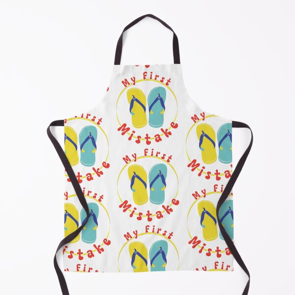 Item preview, My First Mistake – Funny Mismatched Flip-Flop Design designed and sold by ManyVersee.