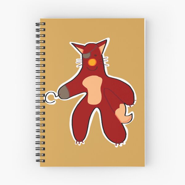 Item preview,  red fox with eye patch and hand hook designed and sold by ssteffoxx.