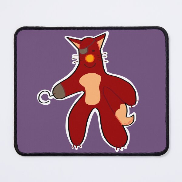 Item preview, red fox with eye patch and hand hook designed and sold by ssteffoxx.