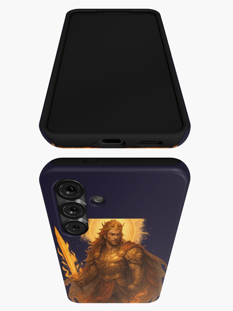 Leo Divine Masculine Witchy Zodiac iPhone Case