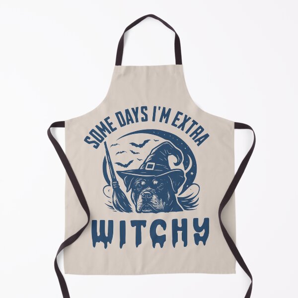 Item preview, Some Days I'm Extra Witchy – Rottweiler Halloween designed and sold by Bossy Dogs Co..