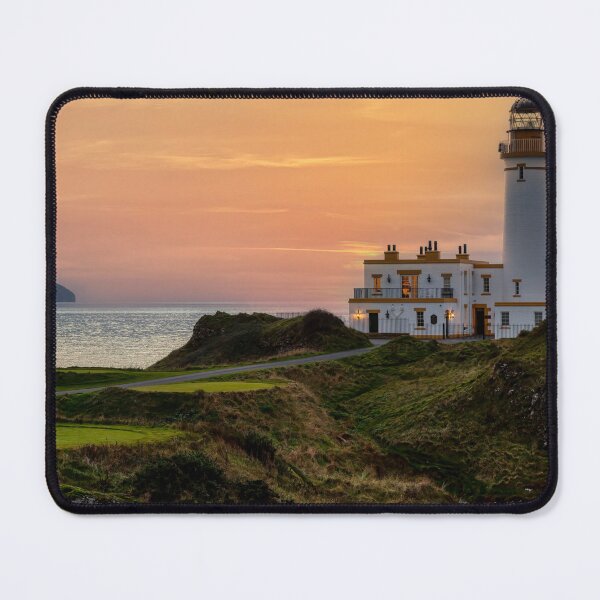 Item preview, Turnberry Lighthouse and Ailsa Craig at Sunset designed and sold by derekbeattie.