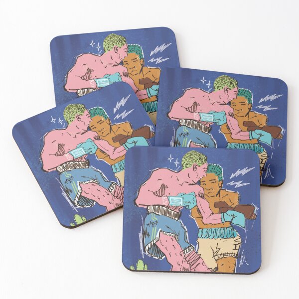 Item preview, Boxers in an aesthetic sparring fight, boxing designed and sold by CecyLL.