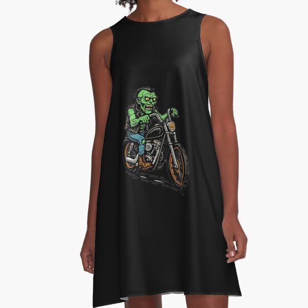 Item preview, Zombie biker designed and sold by YourFavBuddy.
