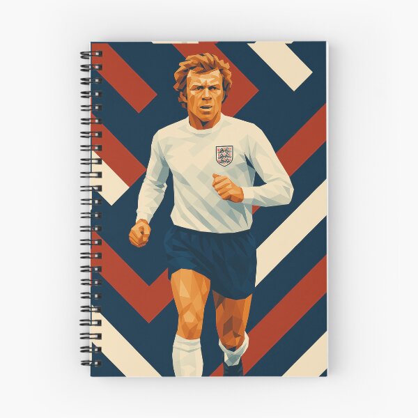 Item preview, Bobby Moore Football England Legend Vector Art designed and sold by kakarikihill.