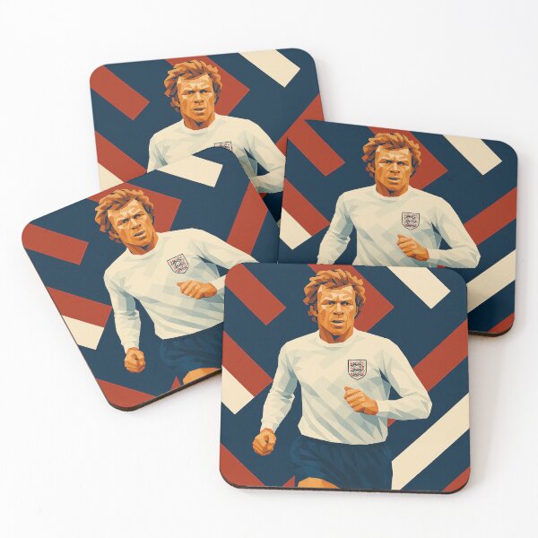 Item preview, Bobby Moore Football England Legend Vector Art designed and sold by kakarikihill.