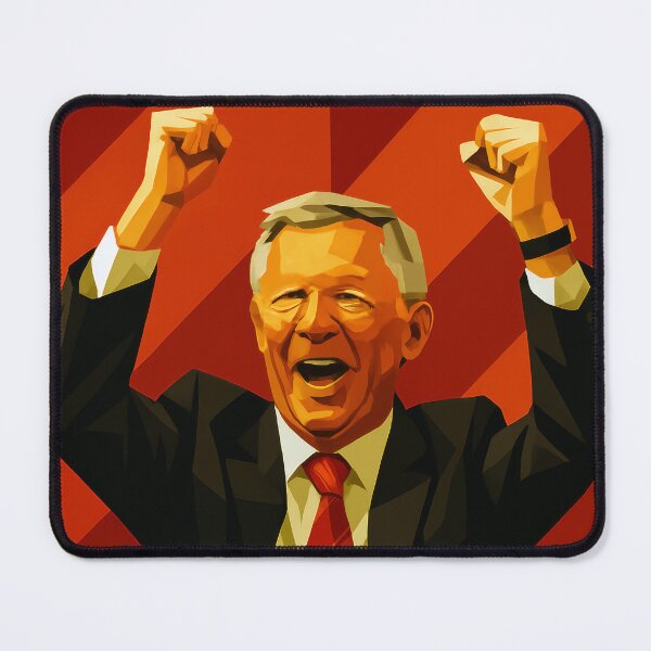Item preview, Alex Ferguson Football Manager Legend Vector Fan Art designed and sold by kakarikihill.