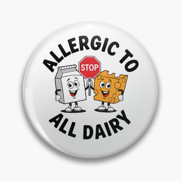 Item preview, Allergic to Dairy designed and sold by BuxomBabe21.