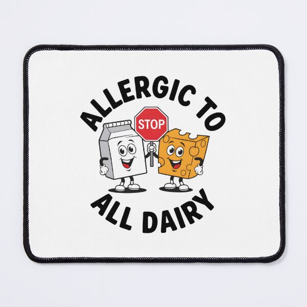 Item preview, Allergic to Dairy designed and sold by BuxomBabe21.