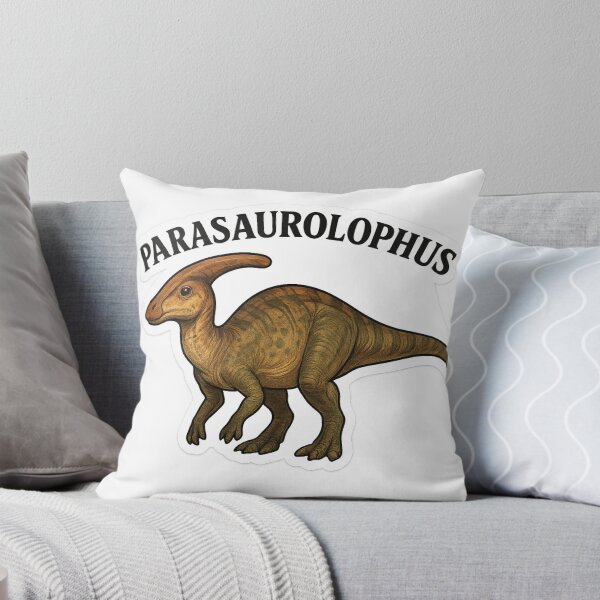Item preview, Parasaurolophus Sticker – Marching Mesozoic Musician designed and sold by DrDoke.