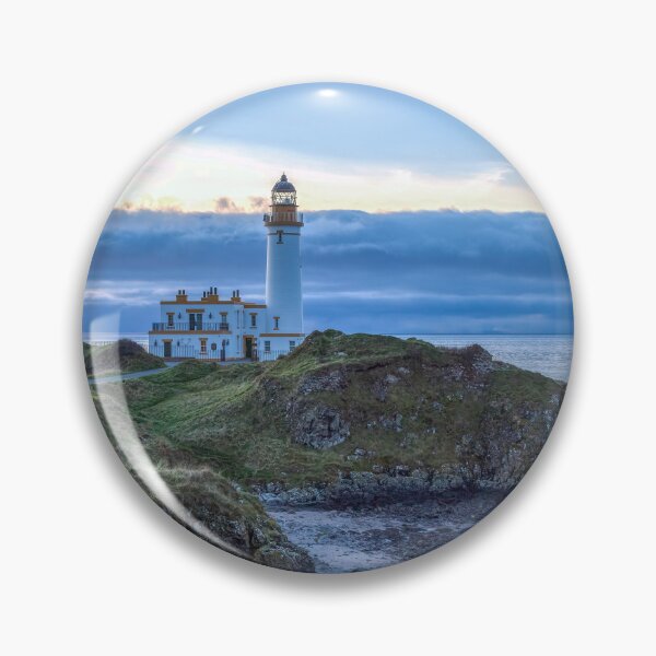 Item preview, Turnberry Lighthouse Golf Course and Ailsa Craig designed and sold by derekbeattie.