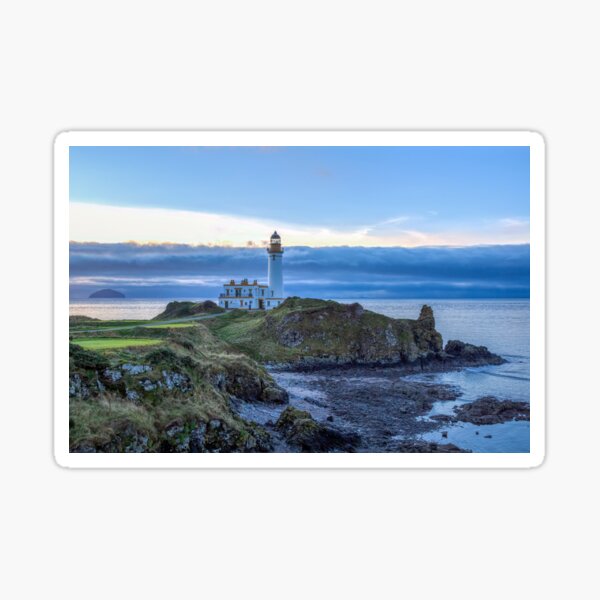 Item preview, Turnberry Lighthouse Golf Course and Ailsa Craig designed and sold by derekbeattie.