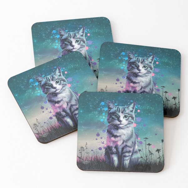 Item preview, Universal calm cat pastel painting designed and sold by jbfart.