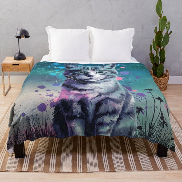 Item preview, Universal calm cat pastel painting designed and sold by jbfart.