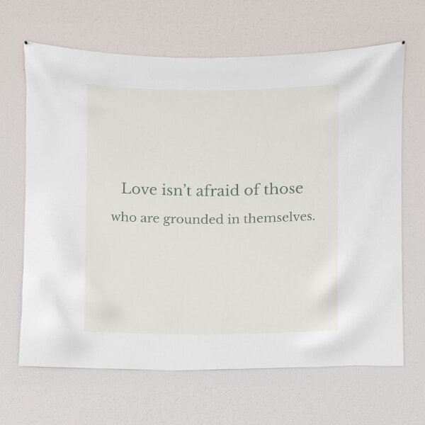 Item preview, Grounded Love – A Quote About Stability and Self-Security designed and sold by KWkindwaves.