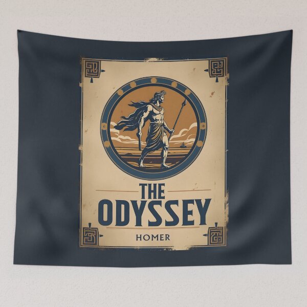 Item preview, A Vintage Poster of The Odyssey - Homer  designed and sold by GoodOldVintage.