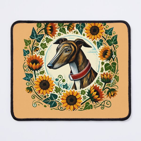 Item preview, Brindle Greyhound designed and sold by FrictionMaxxing.