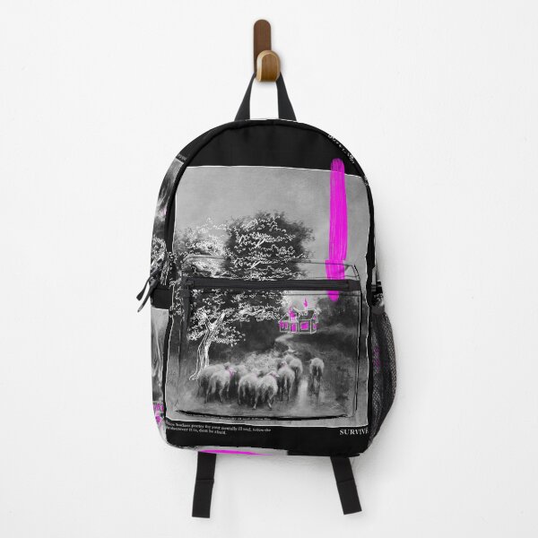 Item preview, Sheep "survive" with burning house aesthetic designed and sold by CecyLL.