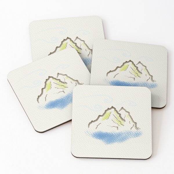 Item preview, Mountianous Island on a Windy Day designed and sold by FairyOasis.