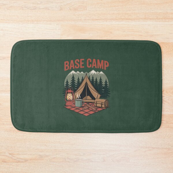 Item preview, Base Camp Tent Adventure | Retro Camping Scene with Lantern & Coffee Mug designed and sold by NoctaHike.