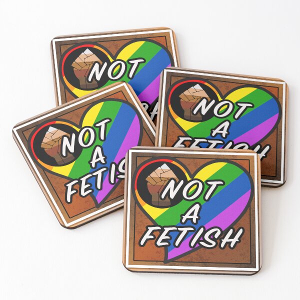 Item preview, Not a Fetish Queer POC Pride Flag designed and sold by Kentish Floridian.