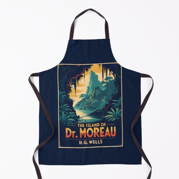 Item preview, A Vintage Poster of The Island of Dr. Moreau - H.G. Wells designed and sold by GoodOldVintage.
