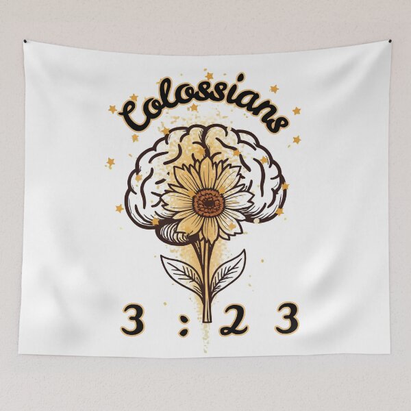 Item preview, Colossians 3:23 designed and sold by Craftonmegan.