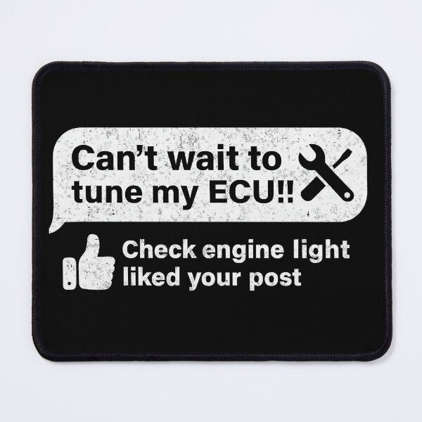 Item preview, Can’t Wait to Tune My ECU Funny Car Tuning Mechanic designed and sold by CarantinedChaos.