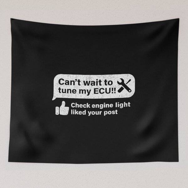 Item preview, Can’t Wait to Tune My ECU Funny Car Tuning Mechanic designed and sold by CarantinedChaos.