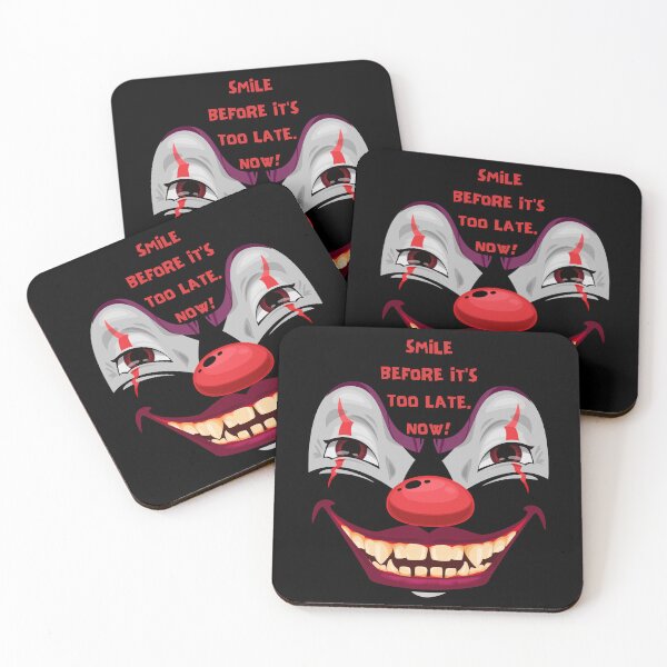 Item preview, Creepy Evil Clown Smile – Smile Before It's Too Late designed and sold by SmyrnaArtGalery.