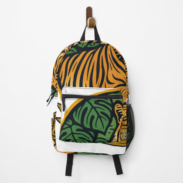 Item preview, Guardian of the Burmese Wild – Regal Tiger in Emerald Canopy designed and sold by ForeverPrintsOK.