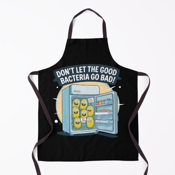 Item preview, Don't let the good bacteria go bad, funny microbiology pun designed and sold by NoetherSym.