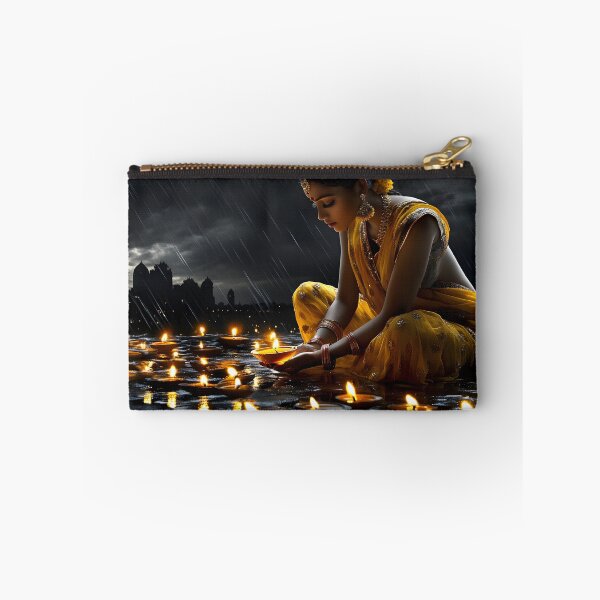 Artikelvorschau, Elegante Frau im gelben Kostüm, die Lampen anzündet entworfen und verkauft von Artessie.