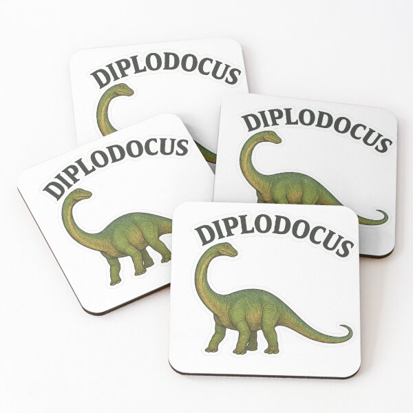 Item preview, Diplodocus Sticker – The Gentle Giant with a Whip-Tail Wiggle designed and sold by DrDoke.