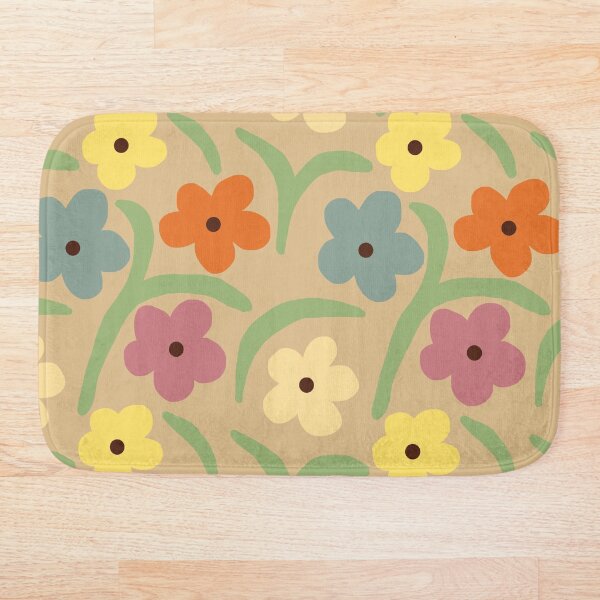 Item preview, Soft 1970s Flowers designed and sold by RepeatCandy.