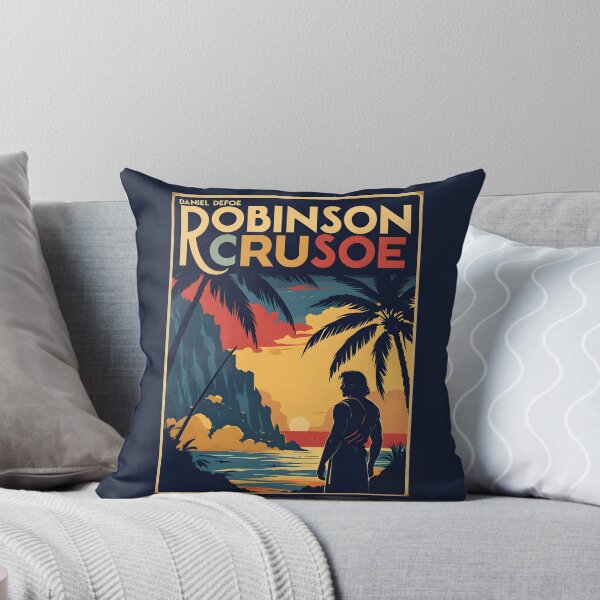 Item preview, A Vintage Poster of Robinson Crusoe - Daniel Defoe designed and sold by GoodOldVintage.