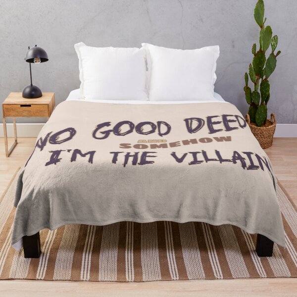 Item preview, No Good Deed – Somehow, I'm the Villain Now Funny Office Tee designed and sold by NoGoodDeeds.