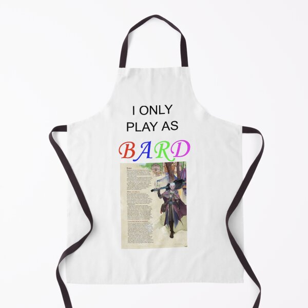 Item preview, I only play as Bard designed and sold by Dustin's Memes.