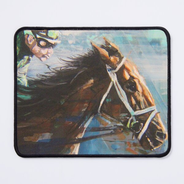 Item preview, Green Jockey designed and sold by AlonzoFineArt.
