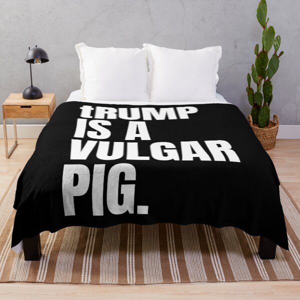 Item preview, trump is a vulgar pig (white) designed and sold by Thelittlelord.