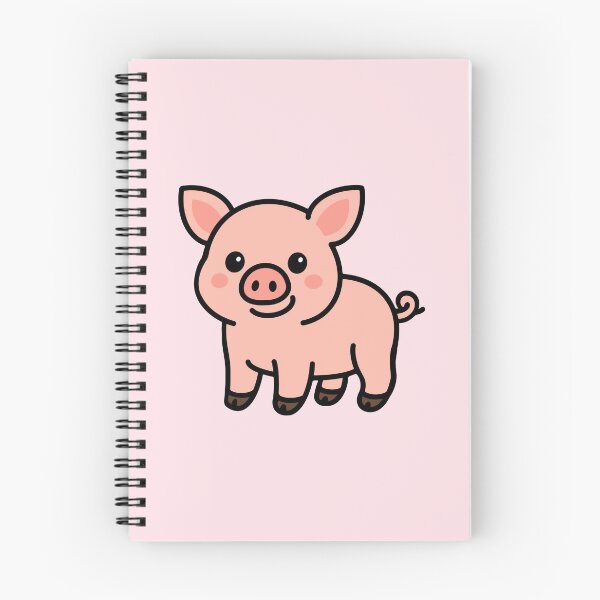 Item preview, Cute Cartoon Pig designed and sold by WildlifeDoodle.